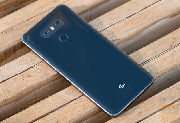 LG G6 odbicie słoneczne