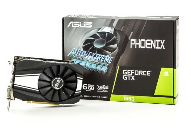 ASUS Phoenix GTX 1660 OC - pudełko