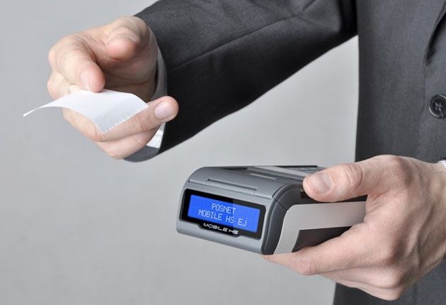 Mobilna kasa fiskalna posnet