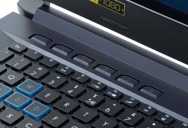 Acer Helios 500 klawisze funkcyjne