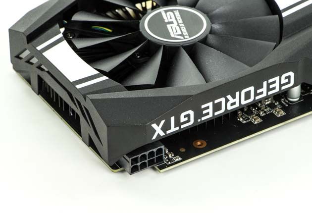 ASUS Phoenix GTX 1660 OC - zasilanie