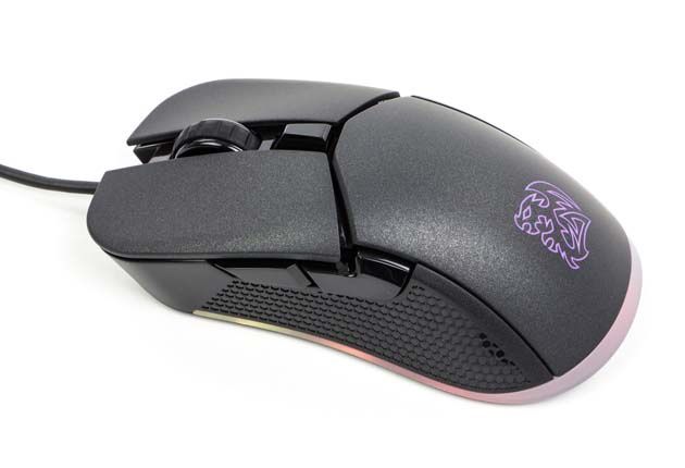 Tt esports IRIS Optical RGB - przycisk zmiany rozdzielczości