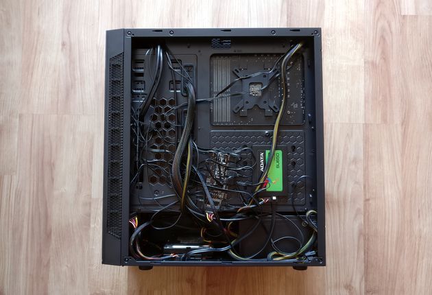 SilentiumPC Armis AR5X TG RGB - montaż podzespołów