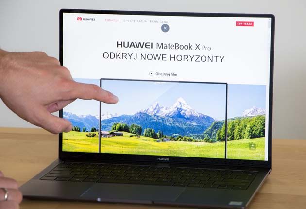 Huawei MateBook X Pro dotykowy ekran