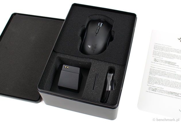 Razer Mamba Chroma - zawartość pudełka