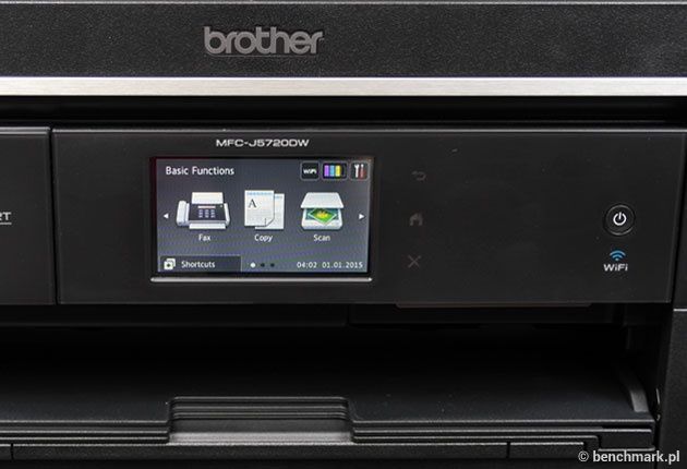 Brother MFC-J5720DW panel sterowania