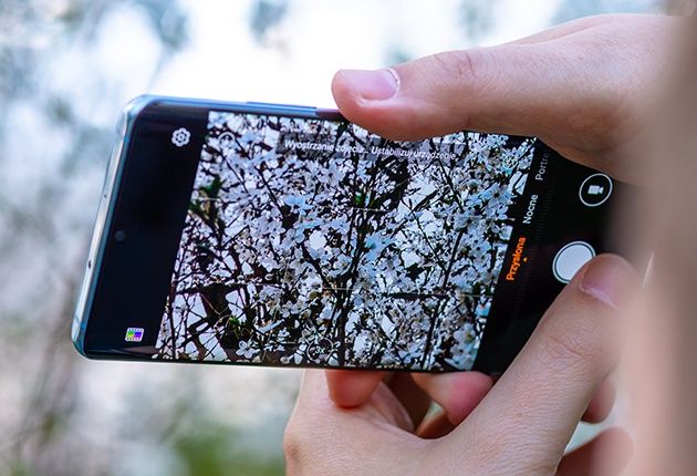 Huawei P30 Pro wyostrzanie zdjęcia