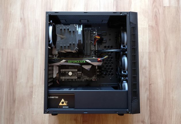 SilentiumPC Armis AR5X TG RGB - montaż podzespołów