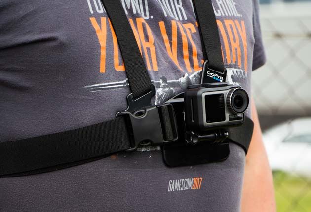 DJI Osmo Action - w szelkach GoPro