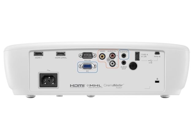 BenQ W1090 tylna ścianka złącza