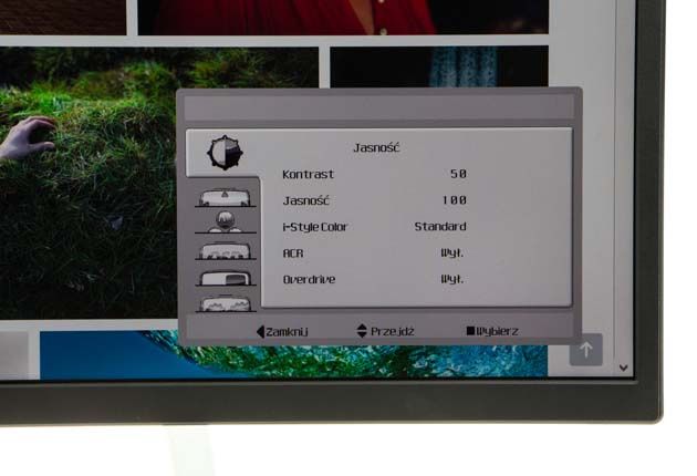 iiyama ProLite X3272UHS-B1 menu OSD