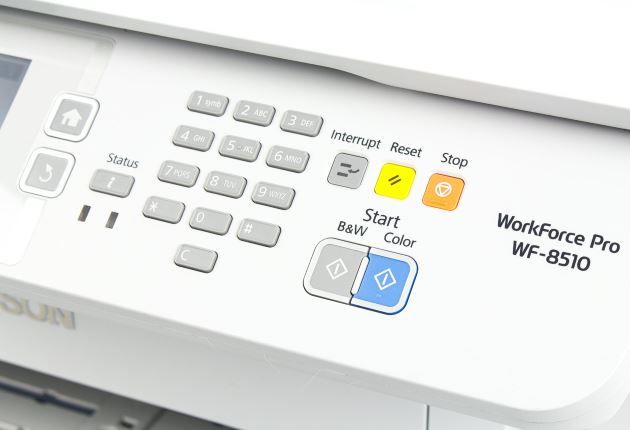 Epson WorkForce Pro WF-8510 panel sterowania