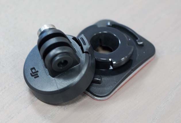 DJI Osmo Action - mocowanie DJI
