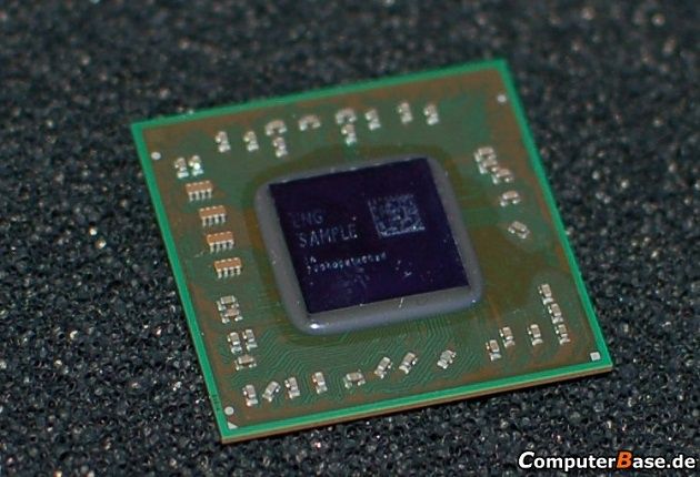 AMD APU Temash procesor zdjęcie próbka inżynieryjna prezentacja CES 2013
