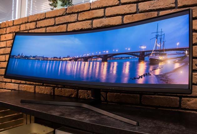 Samsung C49J890DKUX kąty widzenia