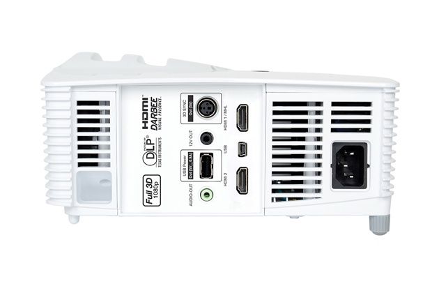 Optoma HD28DSE - złącza