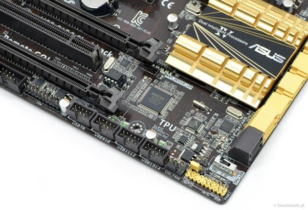 ASUS Z87 PLUS sekcja chłodzenia