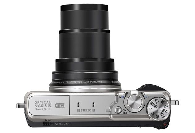 Olympus Stylus SH-1 góra
