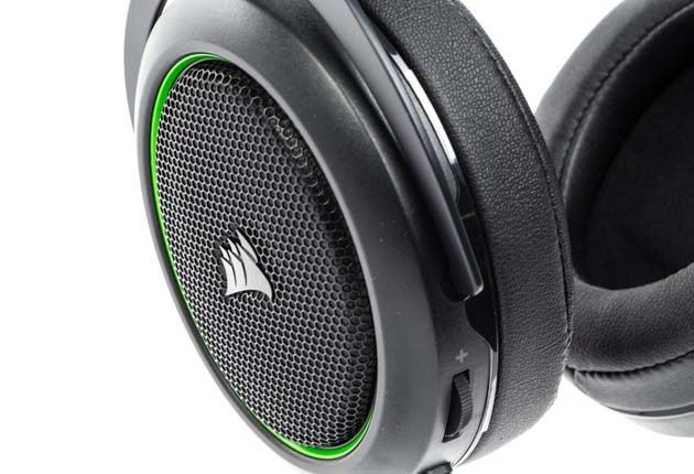 Corsair HS50 - siatka z logiem Corsair