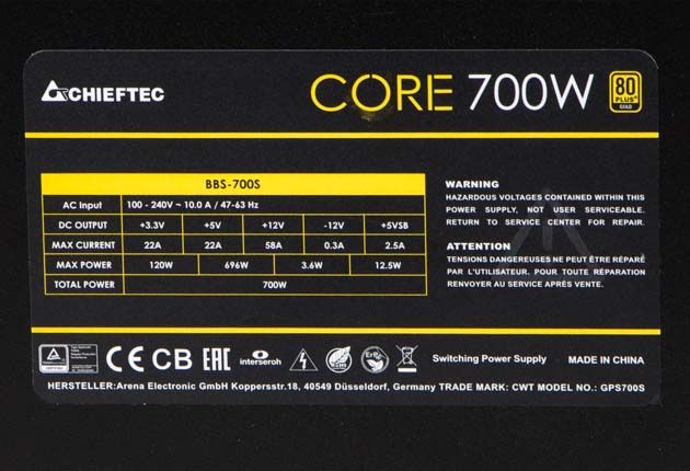 Chieftec Core BBS-700S