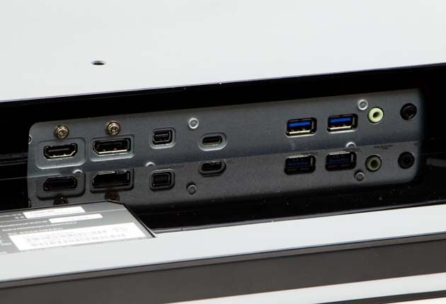 Philips Momentum 436M6VBPAB - złącza