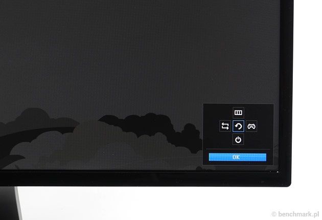 Samsung S27D590CS menu OSD