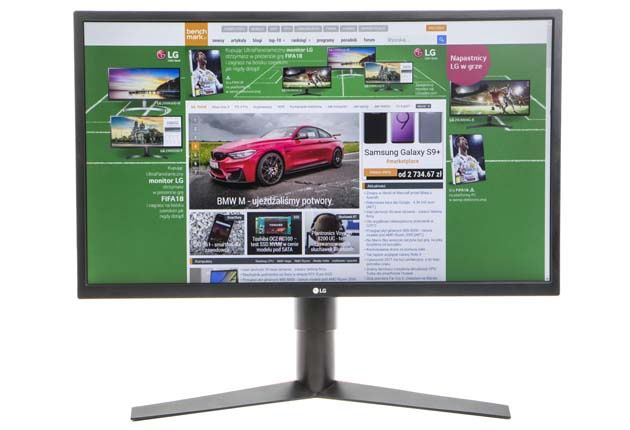 LG 27GK750F przód