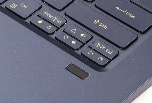 Acer Swift 5 czytnik linii papilarnych
