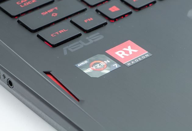 Asus ROG Strix GL702ZC głośniki
