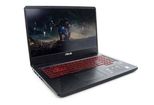 Asus TUF Gaming FX705GD kąty widzenia