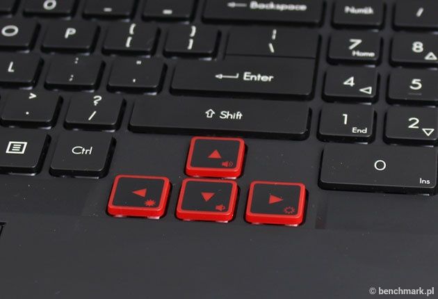 Acer Predator 15 klawiatura