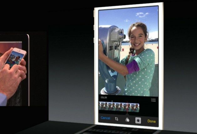 iOS 8 zdjęcia edytor