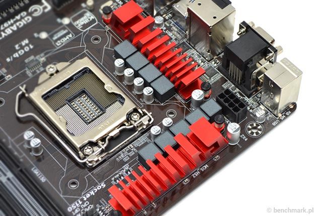 Gigabyte GA-H97-Gaming 3 - sekcja chłodzenia