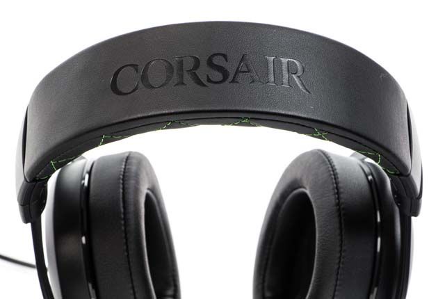 Corsair HS50 - wytłoczenie na pałąku