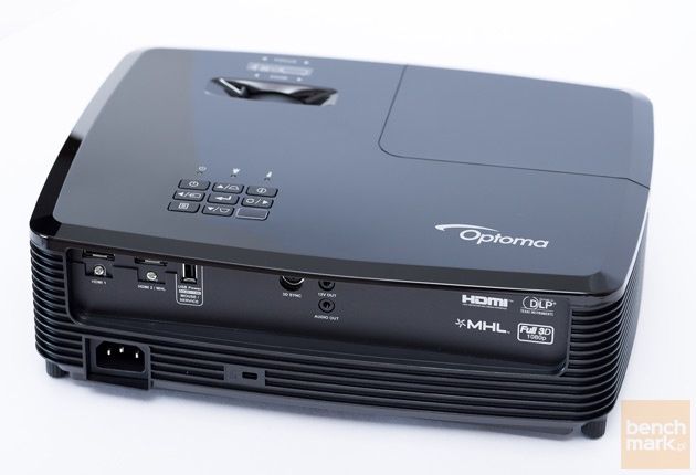 Optoma HD142X porty połączeniowe