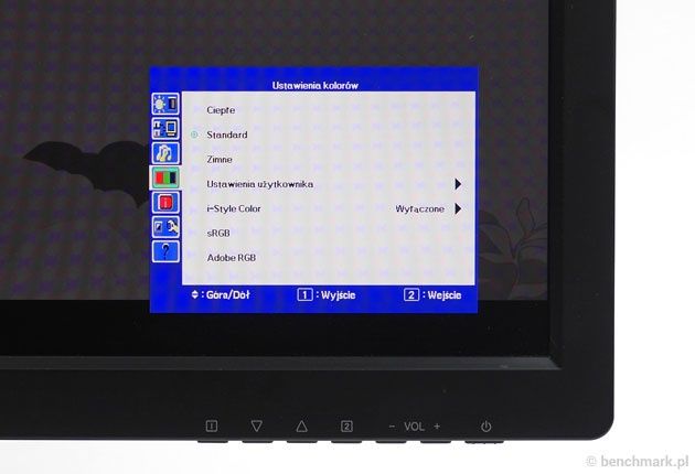iiyama ProLite XB3070WQS menu OSD