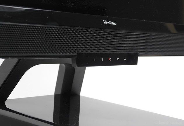 ViewSonic VX2858SML panel sterowania