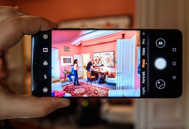 Huawei P30 Pro interfejs aparatu