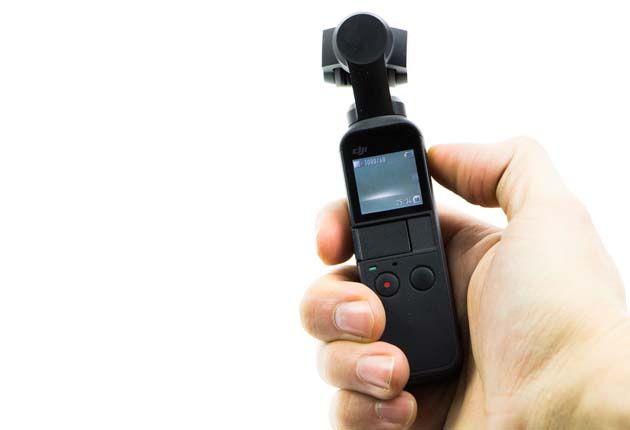 Dji Osmo Pocket - w dłoni