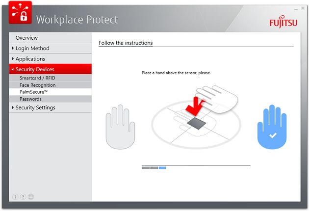 Workplace Protect Palm Secure