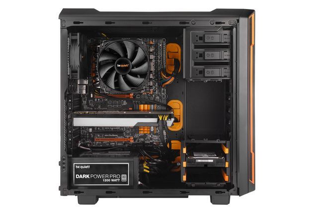 be quiet! Silent Base 600 Orange Window obudowa