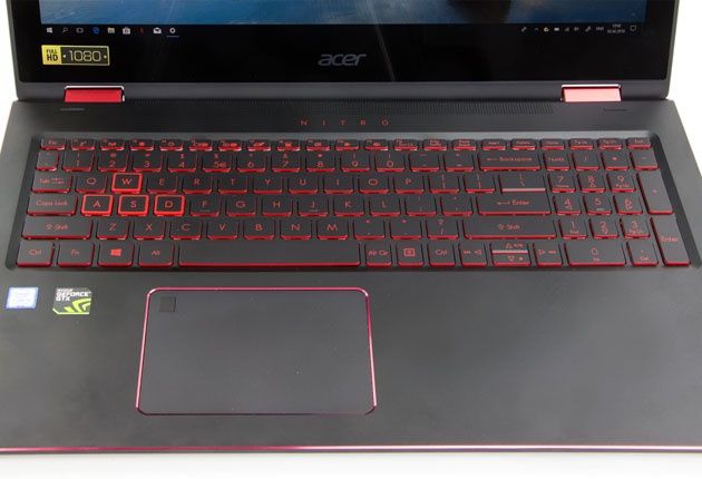 Acer Nitro 5 Spin klawiatura