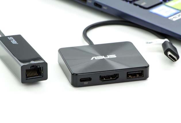 Asus ZenBook UX433 przejściówki