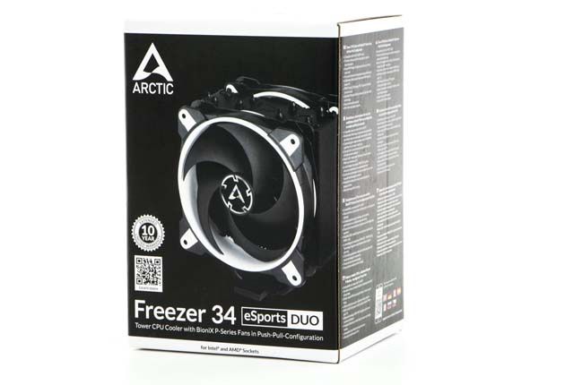 Arctic Freezer 34 eSports DUO - pudełko