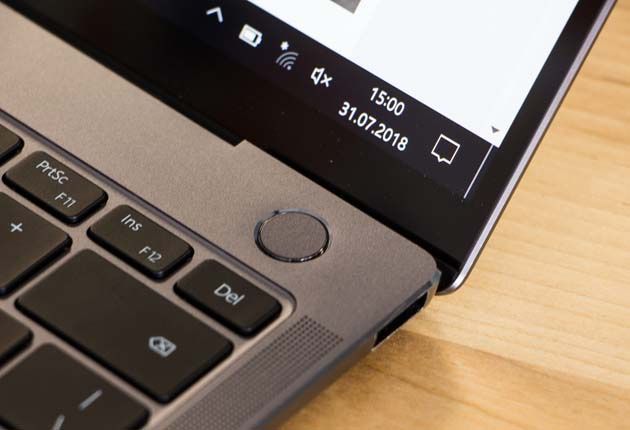 Huawei MateBook X Pro czytnik linii papilarnych
