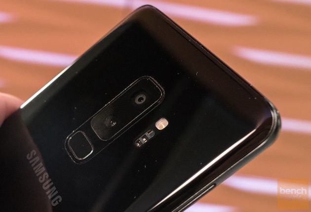 Samsung Galaxy S9+ aparaty i czytnik linii papilarnych