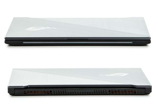 ASUS ROG Strix Scar II (GL704GW-EV002T) przód i tył