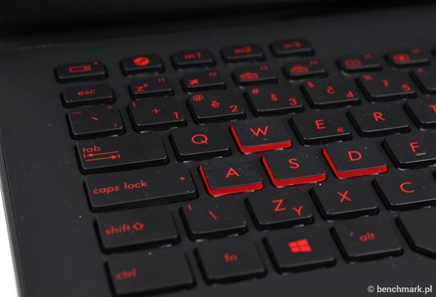 Asus G751JY WASD