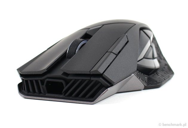 Asus ROG Spatha - przód myszki