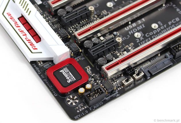 GIgabyte GA-Z170X-Gaming G1 - układ dźwiękowy Creative Sound Core 3D